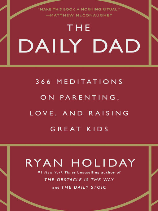 Title details for The Daily Dad by Ryan Holiday - Wait list